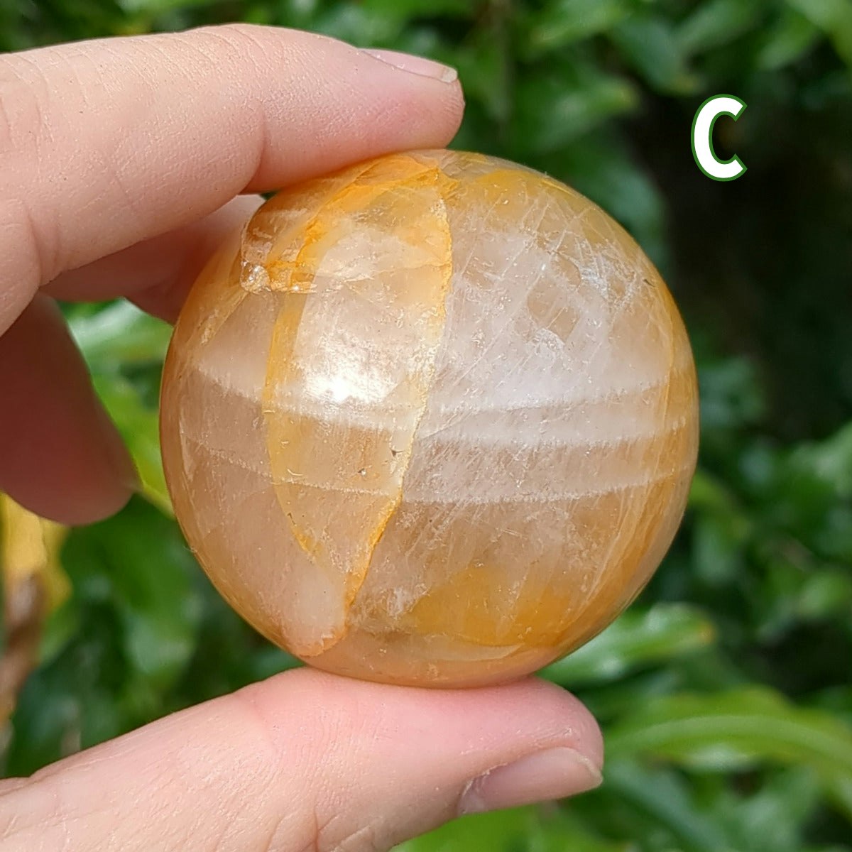 Golden Healer Sphere (4.8-5.5cm) - 150-199g from Green Door Living GHS06-004 C