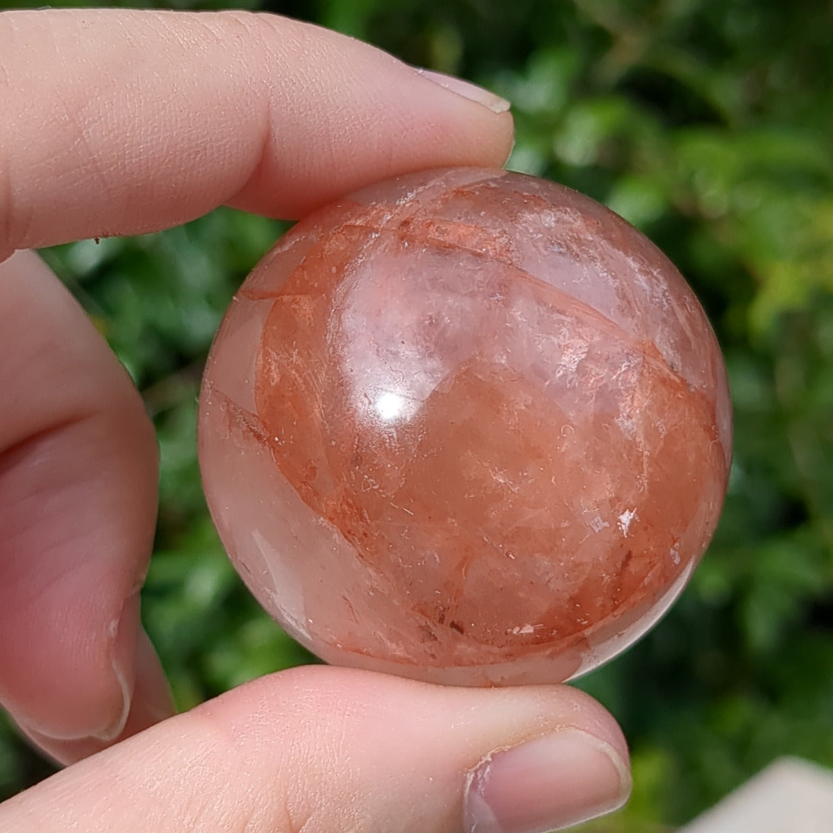 Fire Quartz Sphere (4.2-4.8cm) - 100-149g