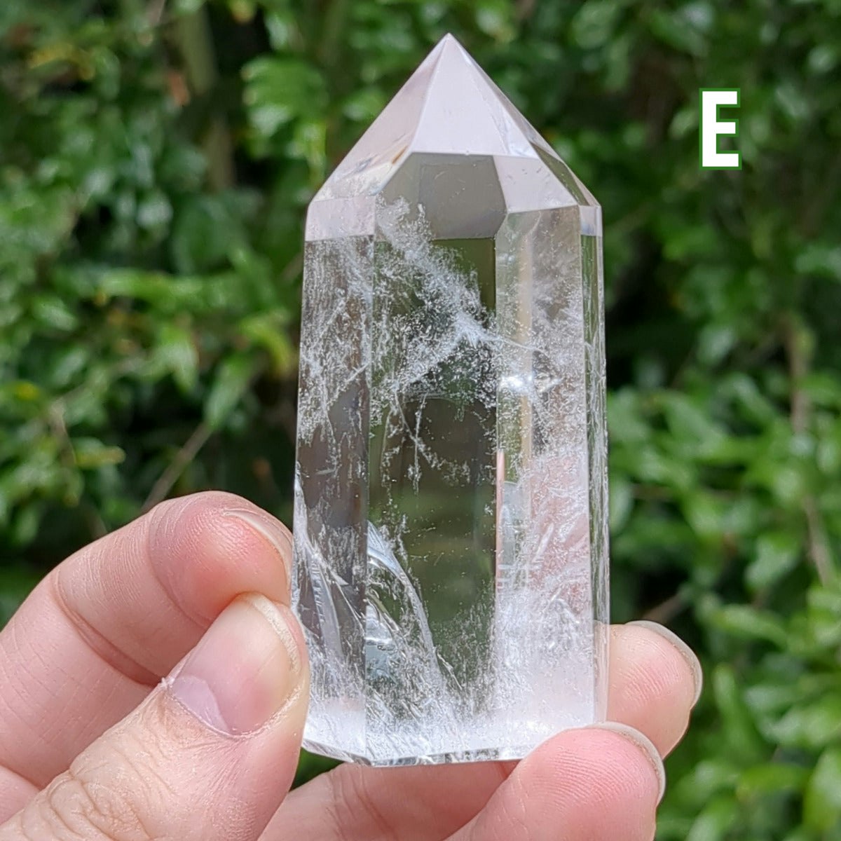 Clear Quartz Generator (6-10cm) - 100-149g from Green Door Living QCG06-006 E