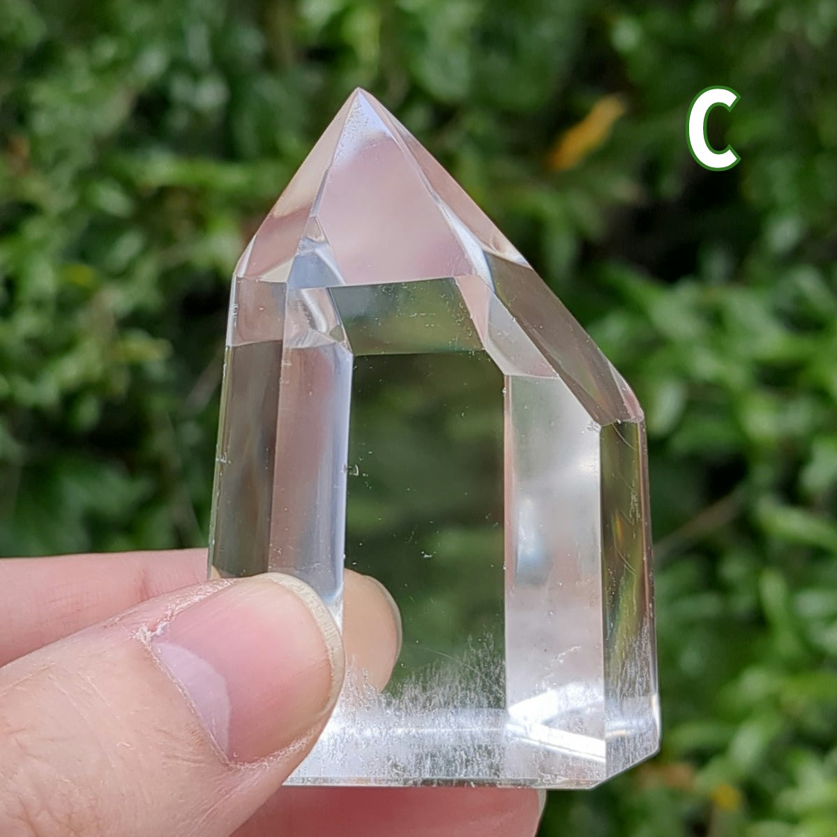 Clear Quartz Generator (6-10cm) - 100-149g from Green Door Living QCG06-012 C