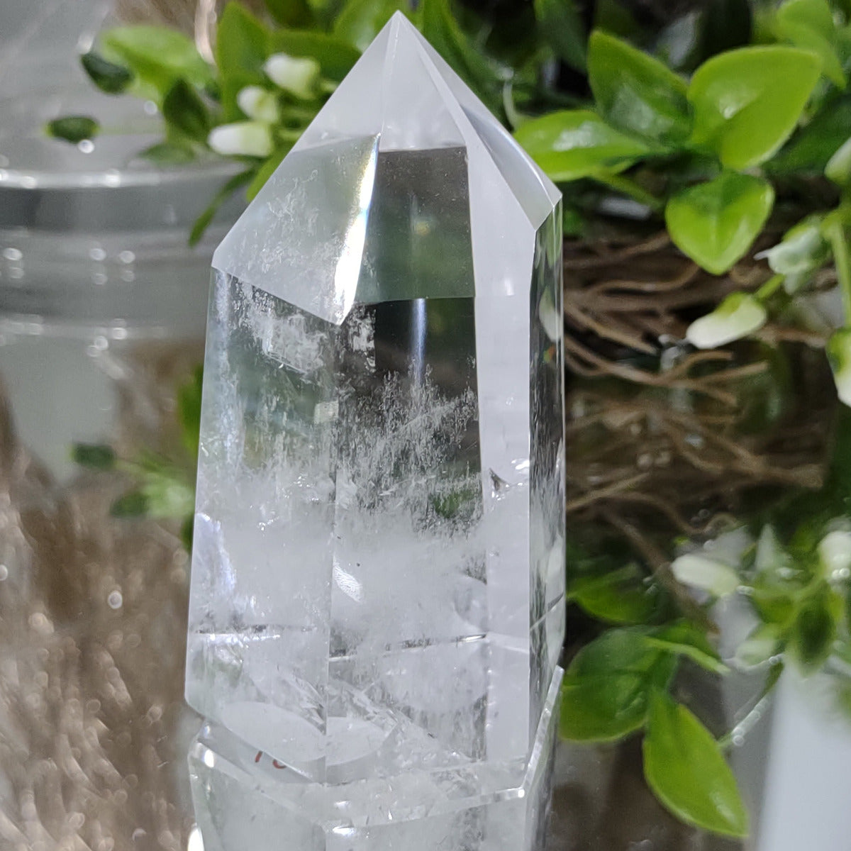 Clear Quartz Generator (7.1cm) - 156g