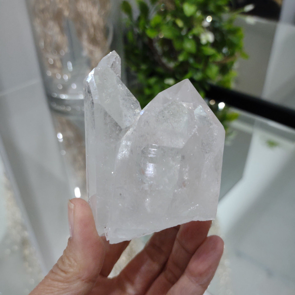 Clear Quartz Cluster (7cm) - 219g