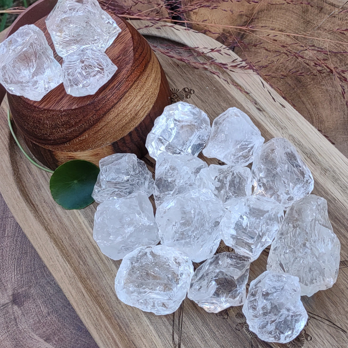 Clear Quartz Raw Chunks - 500g pack