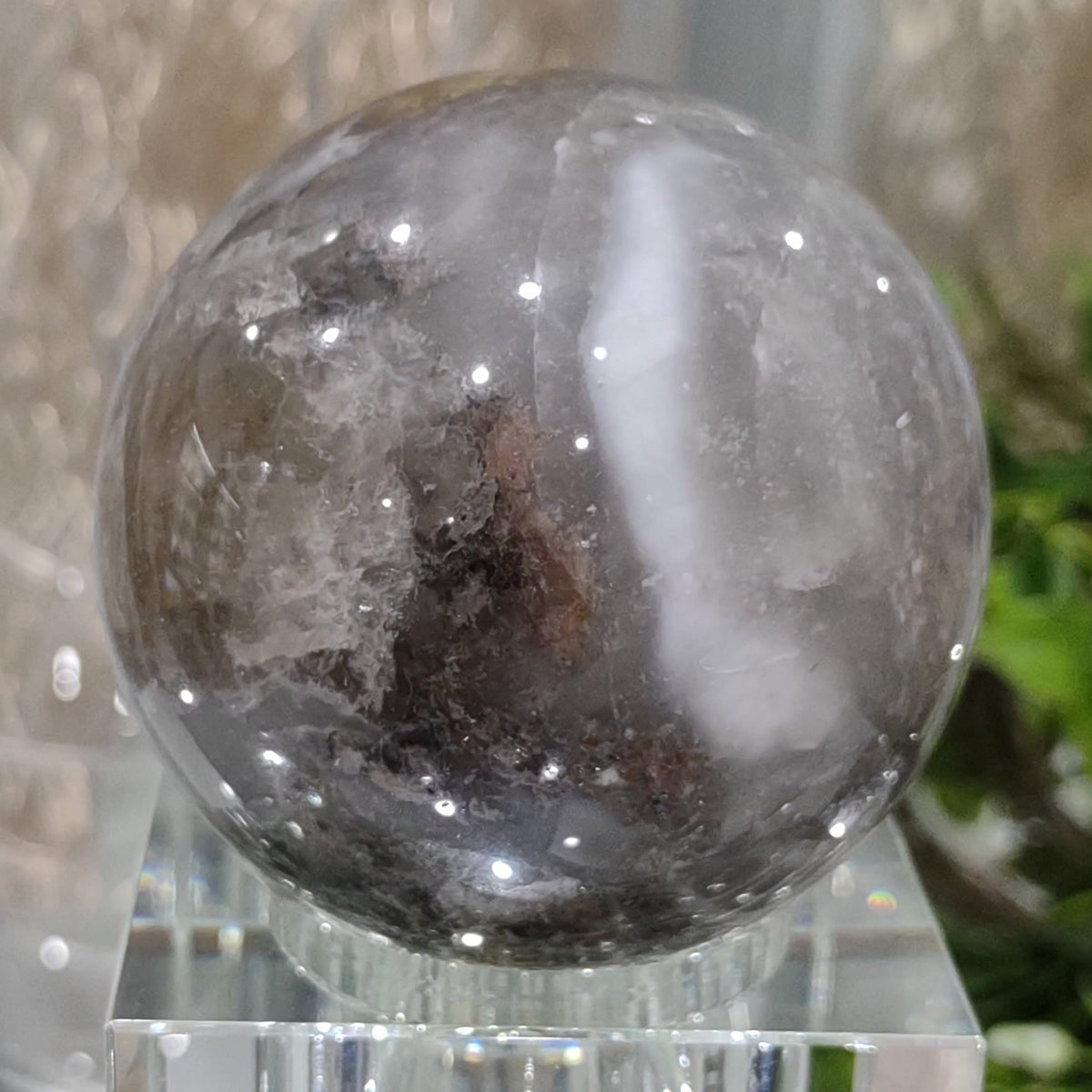 Lepidolite Mix Sphere (6.4cm) - 362g from Green Door Living